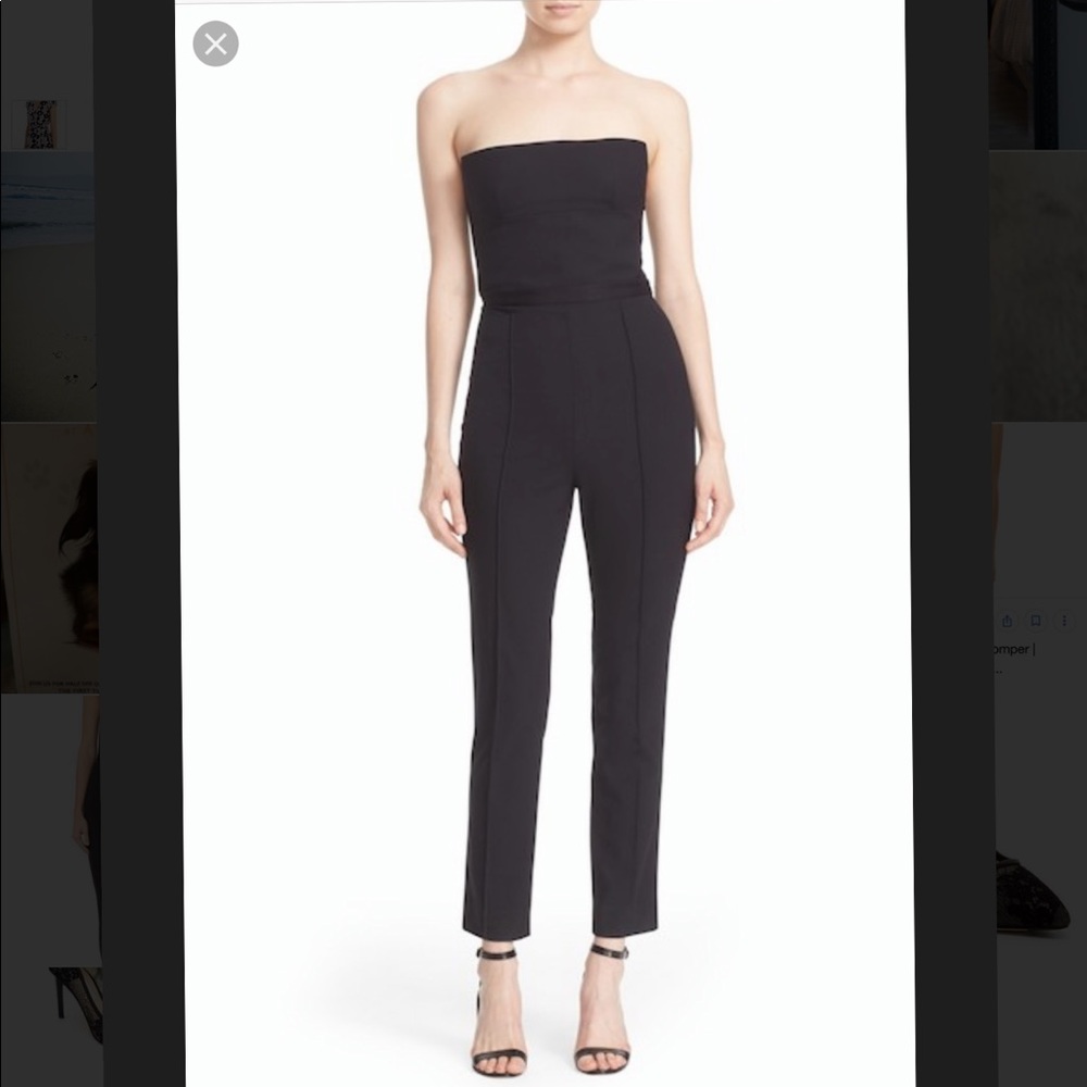 DVF Olivi Strapless Jumpsuit